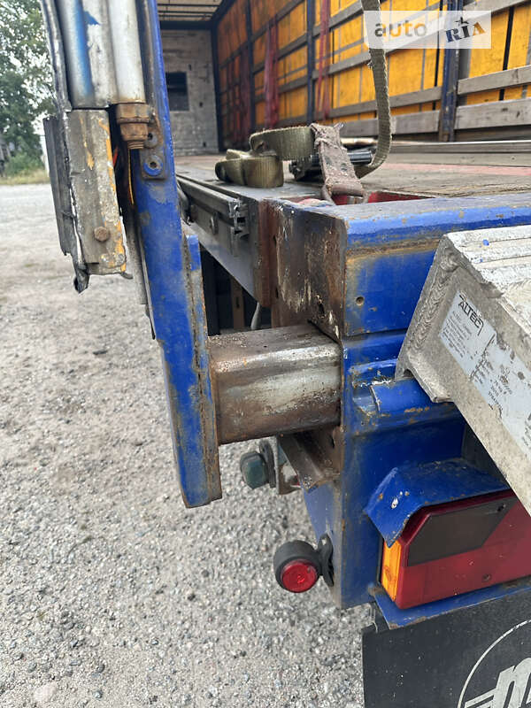 Тентованный борт (штора) - полуприцеп Meusburger MPS 2003 в Березане фото 7 Тентованный борт (штора) - полуприцеп Meusburger MPS 2003 в Березане