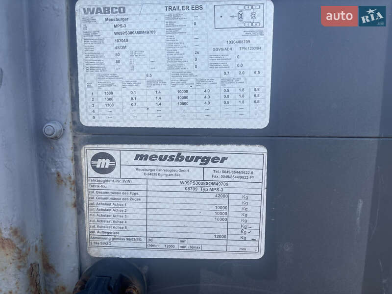 Низкорамная платформа Meusburger MPS 2008 в Харькове