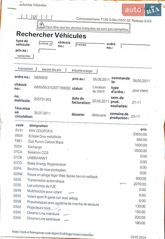 Хетчбек MINI Hatch 2011 в Києві