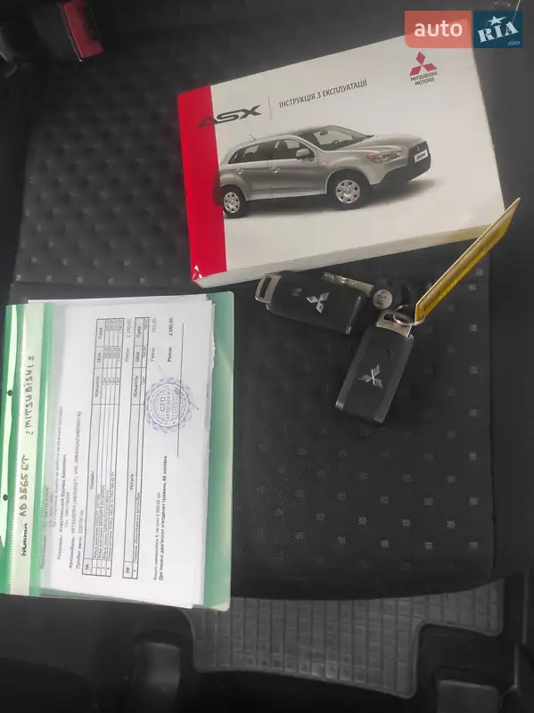 Позашляховик / Кросовер Mitsubishi ASX 2011 в Вінниці документ 2 фото Позашляховик / Кросовер Mitsubishi ASX 2011 в Вінниці документ
