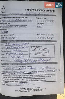 Хетчбек Mitsubishi Colt 2007 в 