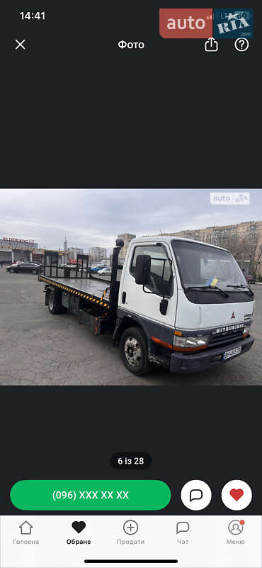 Эвакуатор Mitsubishi Fuso Canter 1998 в Одессе