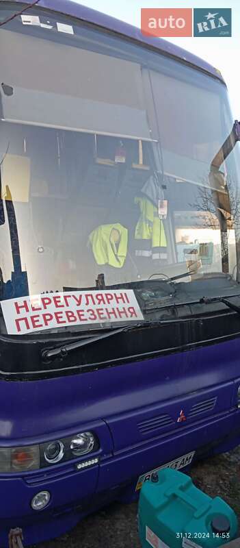 Туристический / Междугородний автобус Mitsubishi Fuso Rosa 2002 в Костополе