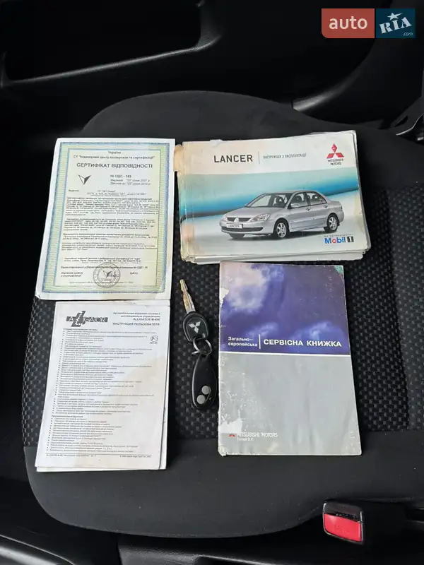 Седан Mitsubishi Lancer 2007 в Киеве документ 2 фото Седан Mitsubishi Lancer 2007 в Киеве документ