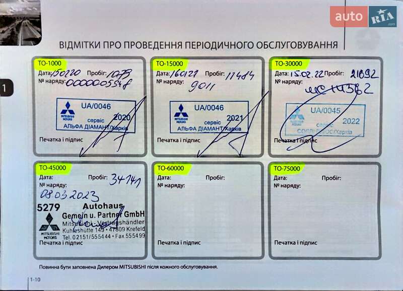 Внедорожник / Кроссовер Mitsubishi Outlander 2019 в Львове