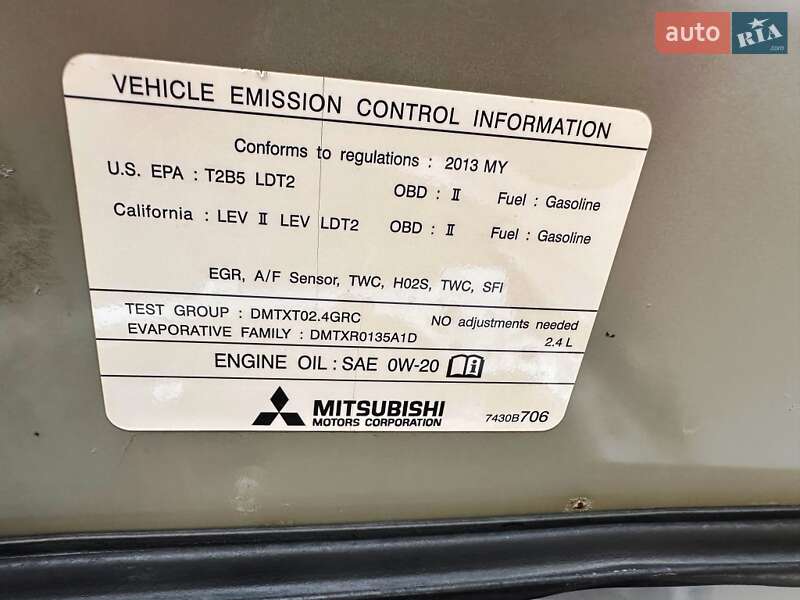 Внедорожник / Кроссовер Mitsubishi Outlander 2013 в Запорожье