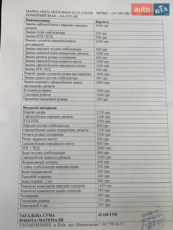 Внедорожник / Кроссовер Mitsubishi Outlander 2006 в Киеве фото 62 Внедорожник / Кроссовер Mitsubishi Outlander 2006 в Киеве