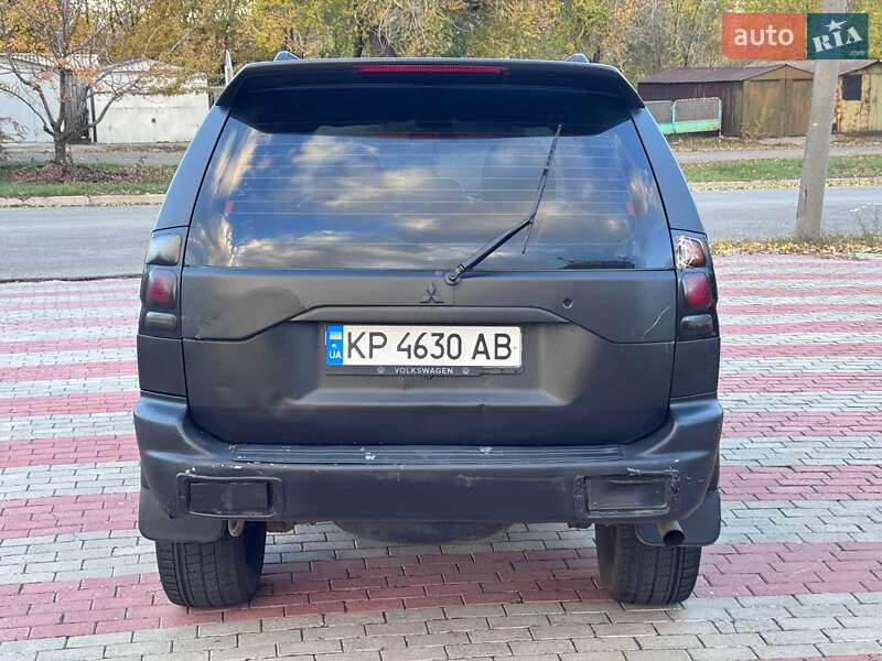 Позашляховик / Кросовер Mitsubishi Pajero Sport 2001 в Запоріжжі