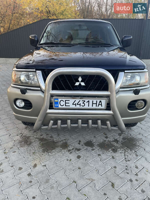 Внедорожник / Кроссовер Mitsubishi Pajero Sport 2004 в Черновцах