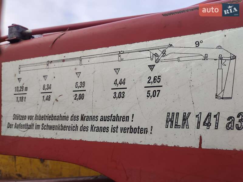 Кран-манипулятор MKG HLK 141 2007 в Харькове