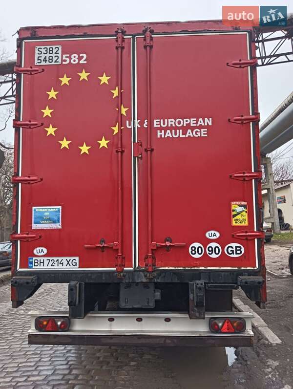 Тентованный борт (штора) - полуприцеп Montracon SMRC 2013 в Одессе