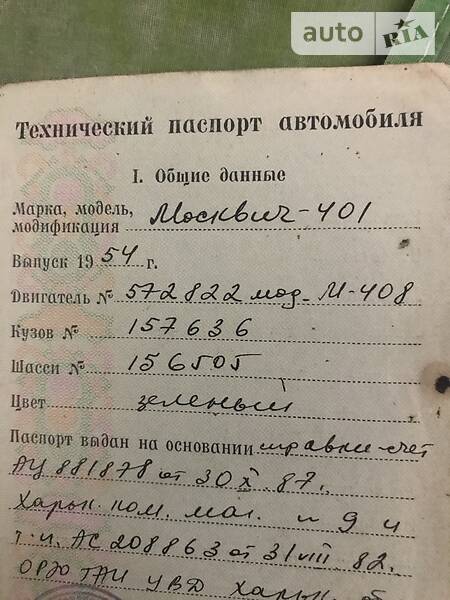 Москвич / АЗЛК 401