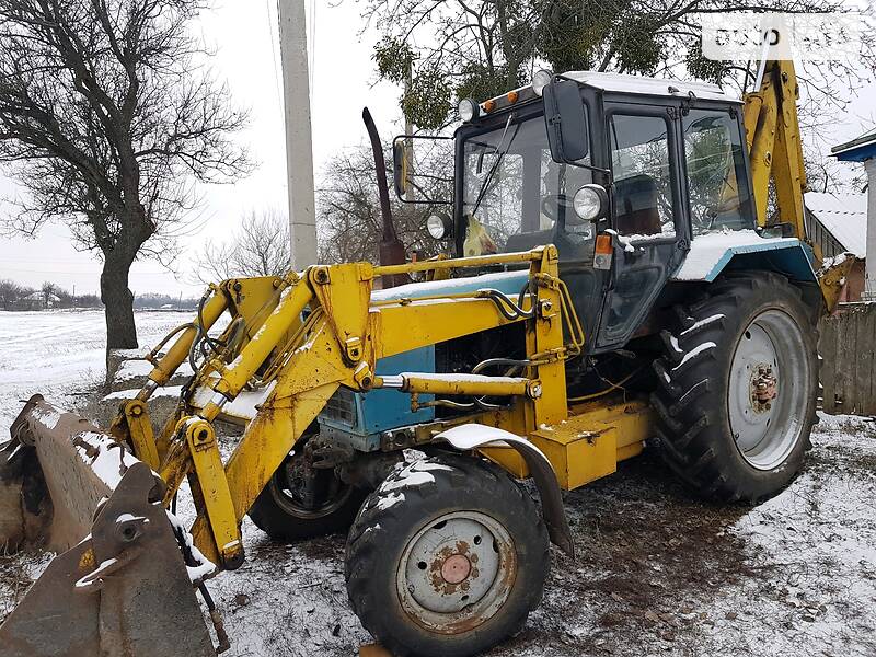 Экскаватор погрузчик МТЗ 82 Беларус 2005 в 