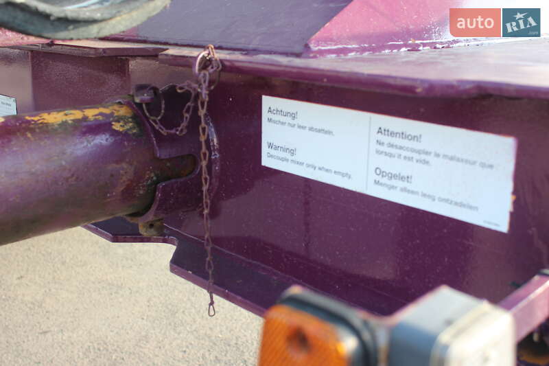 Бетономешалка (Миксер) полуприцеп Mueller-Mitteltal DKA 32 2005 в Хусте фото 13 Бетономешалка (Миксер) полуприцеп Mueller-Mitteltal DKA 32 2005 в Хусте