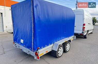 Тентованный борт (штора) - прицеп Niewiadow 1200 1995 в 