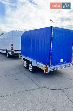 Тентованный борт (штора) - прицеп Niewiadow 1200 1995 в 