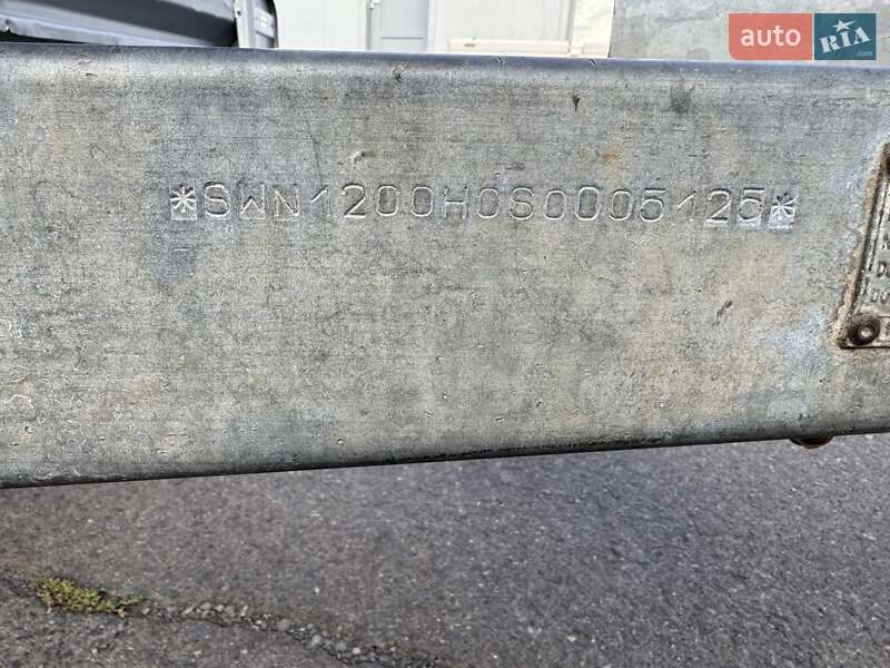 Тентованный борт (штора) - прицеп Niewiadow 1200 1995 в Мукачево