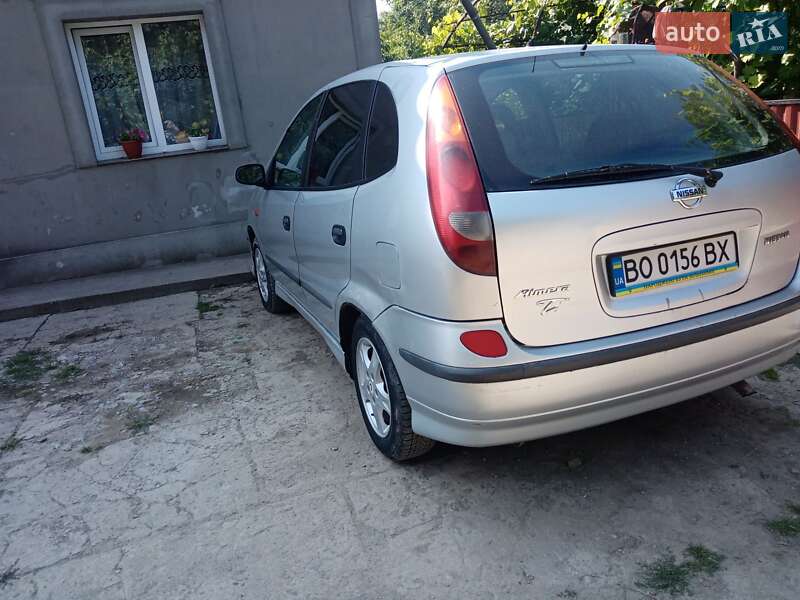 Минивэн Nissan Almera Tino 2000 в Залещиках фото 4 Минивэн Nissan Almera Tino 2000 в Залещиках