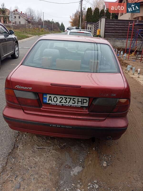 Седан Nissan Almera 1996 в Ужгороде фото 8 Седан Nissan Almera 1996 в Ужгороде