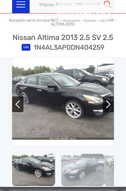 Седан Nissan Altima 2012 в Береговому