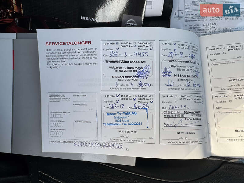 Внедорожник / Кроссовер Nissan Juke 2012 в Полтаве