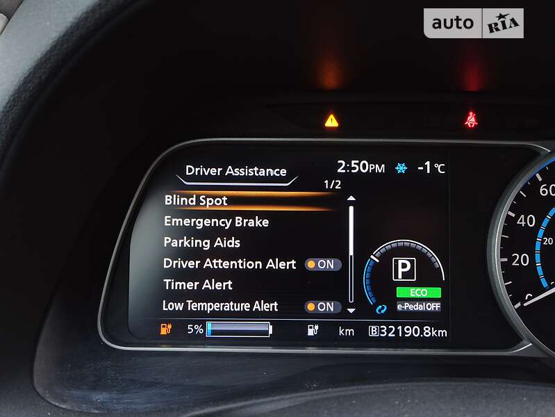 Хетчбек Nissan Leaf 2019 в Дніпрі