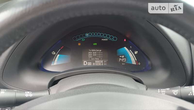 Хетчбек Nissan Leaf 2016 в Дніпрі
