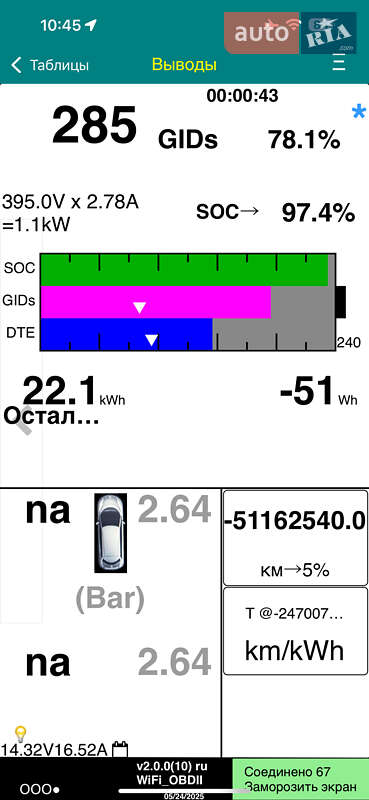 Хетчбек Nissan Leaf 2016 в Гатне