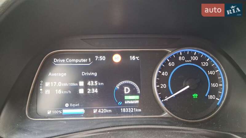 Хетчбек Nissan Leaf 2020 в Вінниці