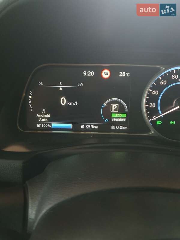 Хетчбек Nissan Leaf 2019 в Дніпрі