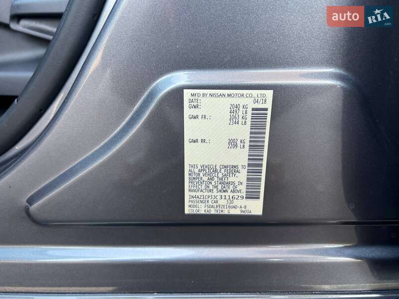 Хэтчбек Nissan Leaf 2018 в Одессе