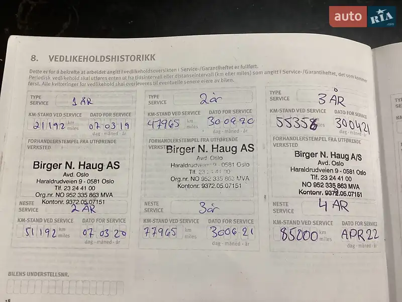 Хэтчбек Nissan Leaf 2019 в Харькове документ