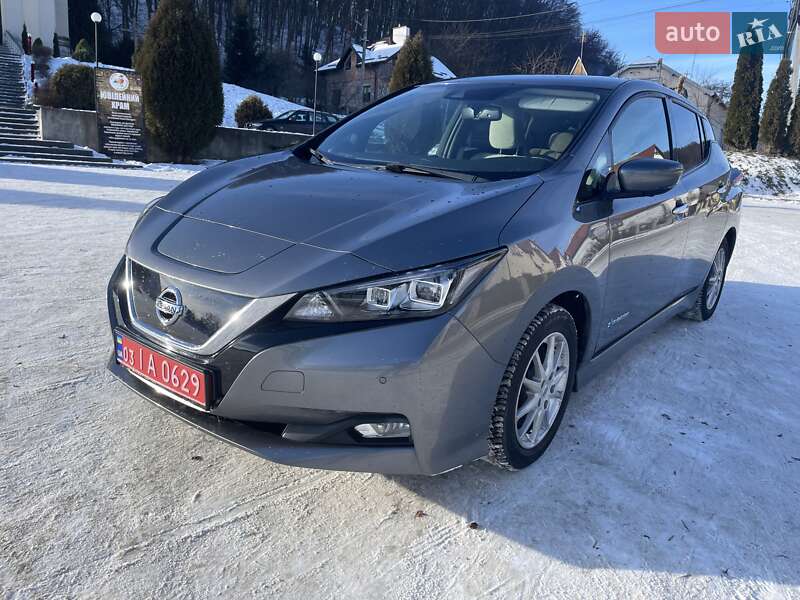 2018 Nissan Leaf, VIN SJNFAAZE1U0020424:plate — фото 1 (autoria)