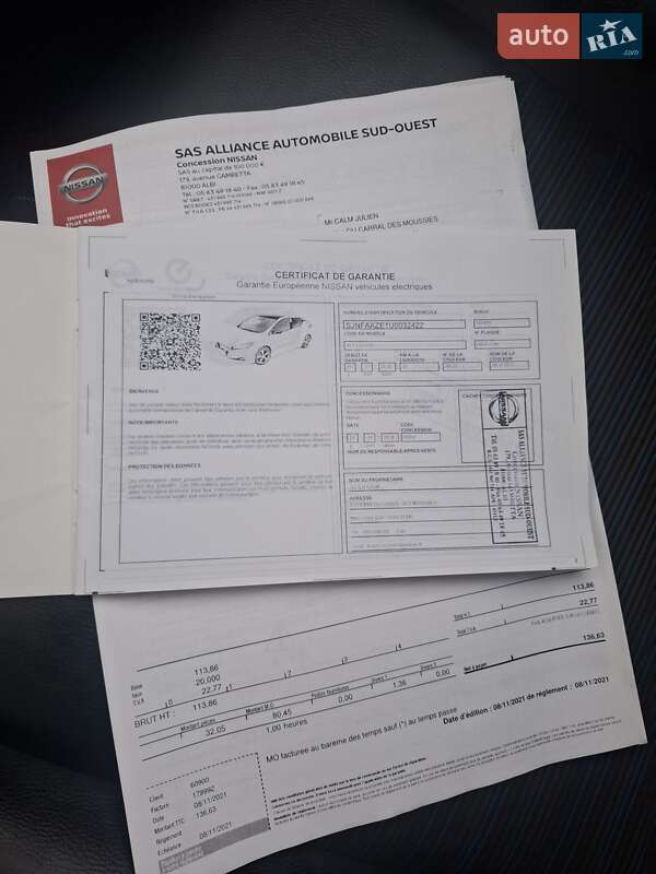 Хетчбек Nissan Leaf 2018 в Звягелі фото 49 Хетчбек Nissan Leaf 2018 в Звягелі