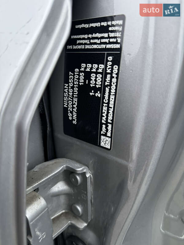 Хэтчбек Nissan Leaf 2022 в Луцке фото 6 Хэтчбек Nissan Leaf 2022 в Луцке