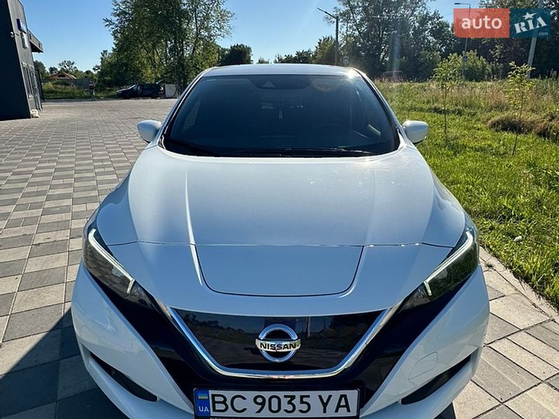 2021 Nissan Leaf, VIN SJNFAAZE1U0129438:plate — фото 1 (autoria)