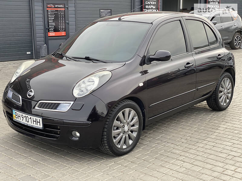 nissan micra 2008 black