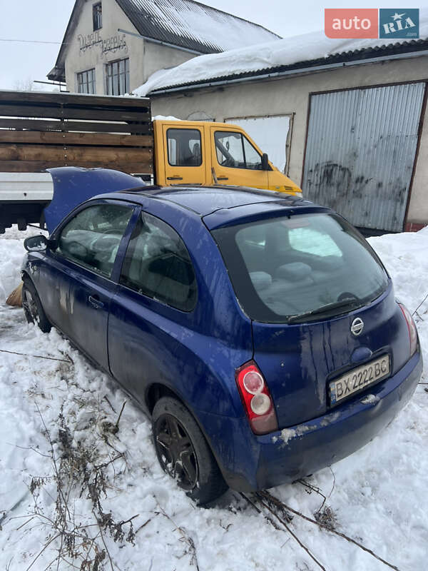 Хэтчбек Nissan Micra 2003 в Ямполе фото 4 Хэтчбек Nissan Micra 2003 в Ямполе