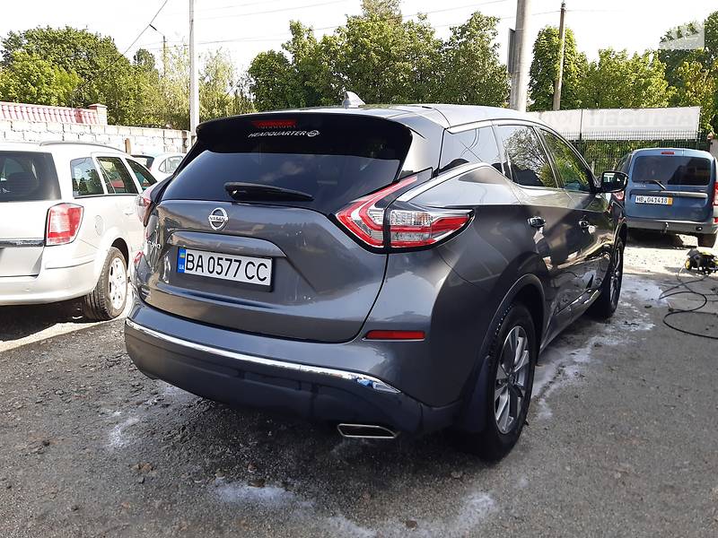 Позашляховик / Кросовер Nissan Murano 2016 в Кропивницькому