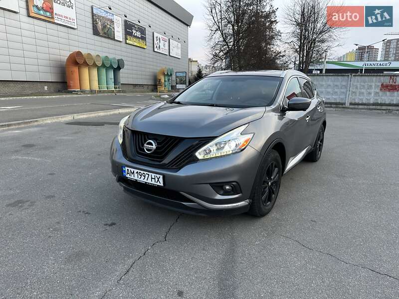 Позашляховик / Кросовер Nissan Murano 2017 в Броварах