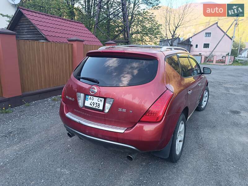 Позашляховик / Кросовер Nissan Murano 2006 в Чернівцях
