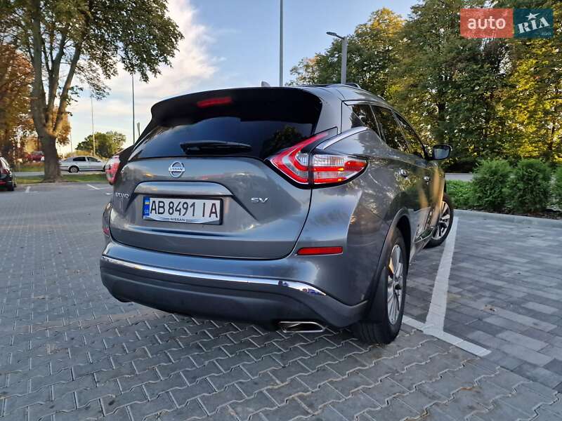 Внедорожник / Кроссовер Nissan Murano 2016 в Виннице