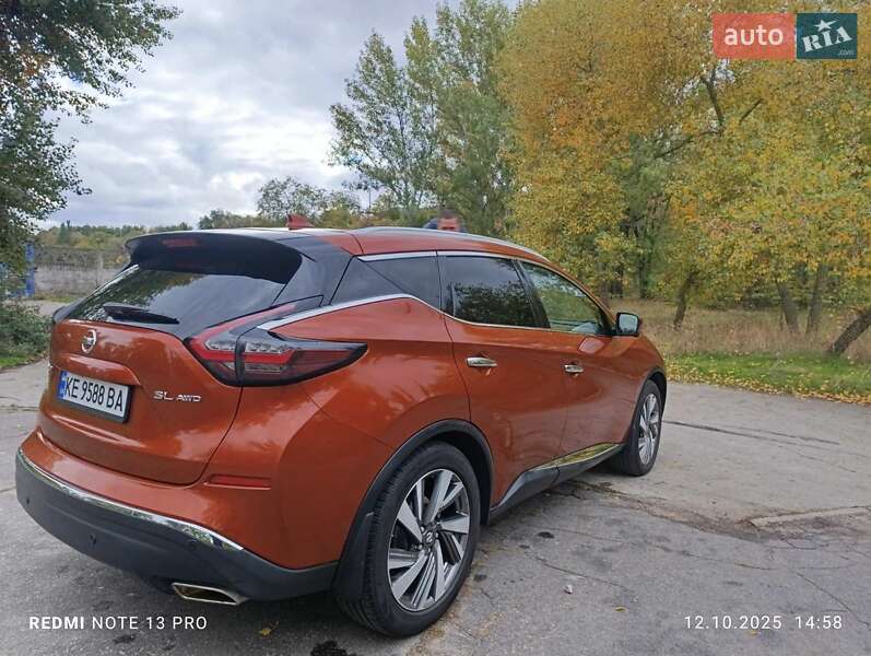 Внедорожник / Кроссовер Nissan Murano 2019 в Каменском