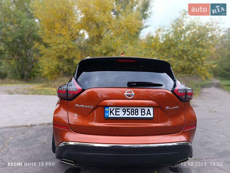 Внедорожник / Кроссовер Nissan Murano 2019 в Каменском