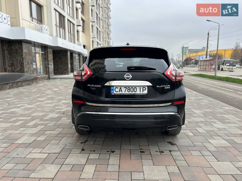 Внедорожник / Кроссовер Nissan Murano 2015 в Черкассах