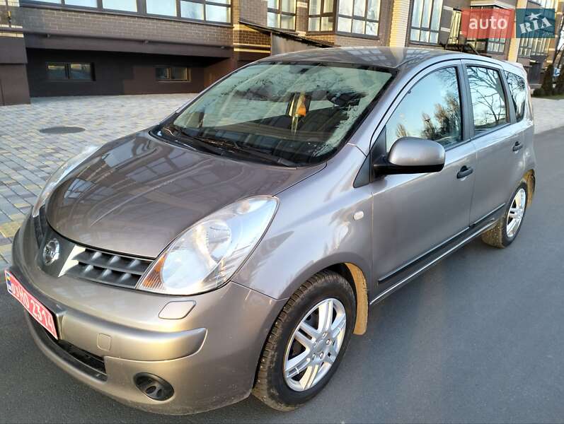 2007 Nissan Note, VIN SJNFCAE11U1208288:plate — фото 1 (autoria)