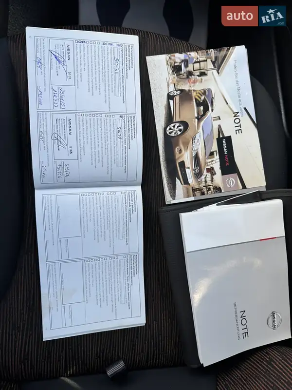 Хэтчбек Nissan Note 2009 в Виннице документ