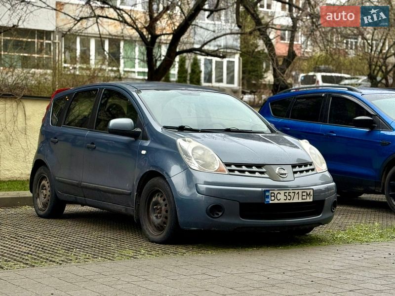 2007 Nissan Note, VIN SJNFAAE11U1110773:plate — фото 1 (autoria)