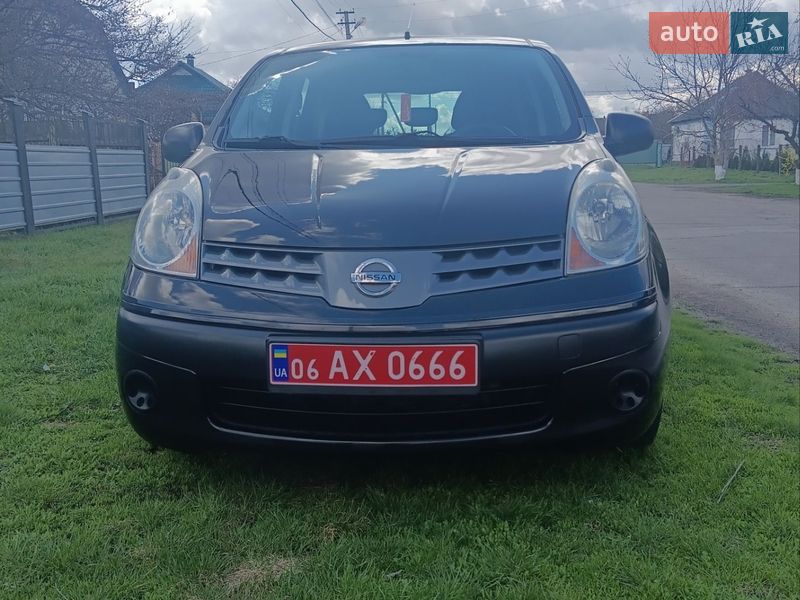 2006 Nissan Note, VIN SJNFAAE11U1083339:plate — фото 1 (autoria)