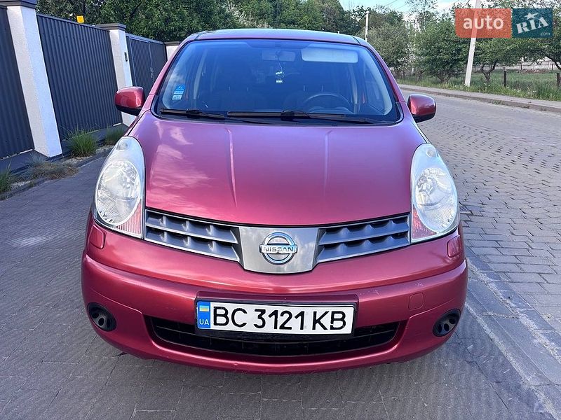 2008 Nissan Note, VIN SJNFCAE11U1245436:plate — фото 1 (autoria)